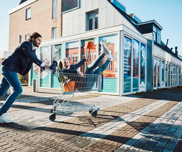 Leegstaande winkelstraat wordt bruisend nieuwe woonstraat