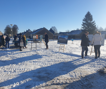 Mooi Nijeveen in verkoop onder winterse omstandigheden